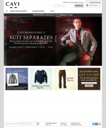 The Suit Separates Campaign - Homepage Feature